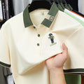 Urban Polo T shirt with Iconic Athlete Embroidery