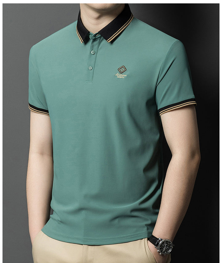 High Quality Embroidery Men's Polo T Shirt