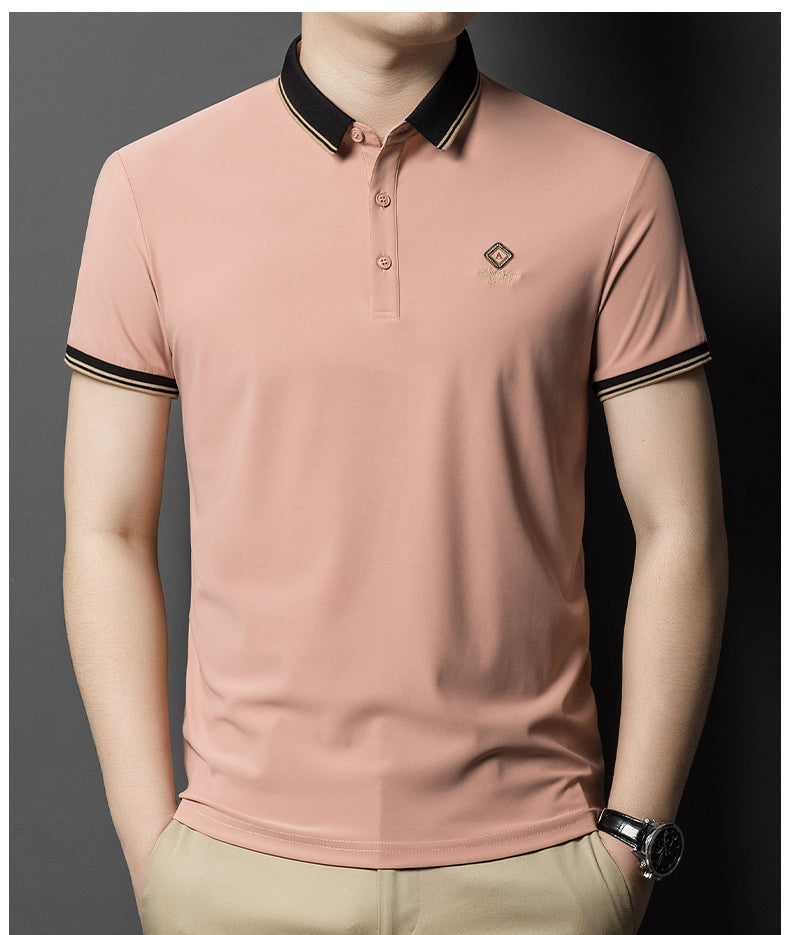 High Quality Embroidery Men's Polo T Shirt